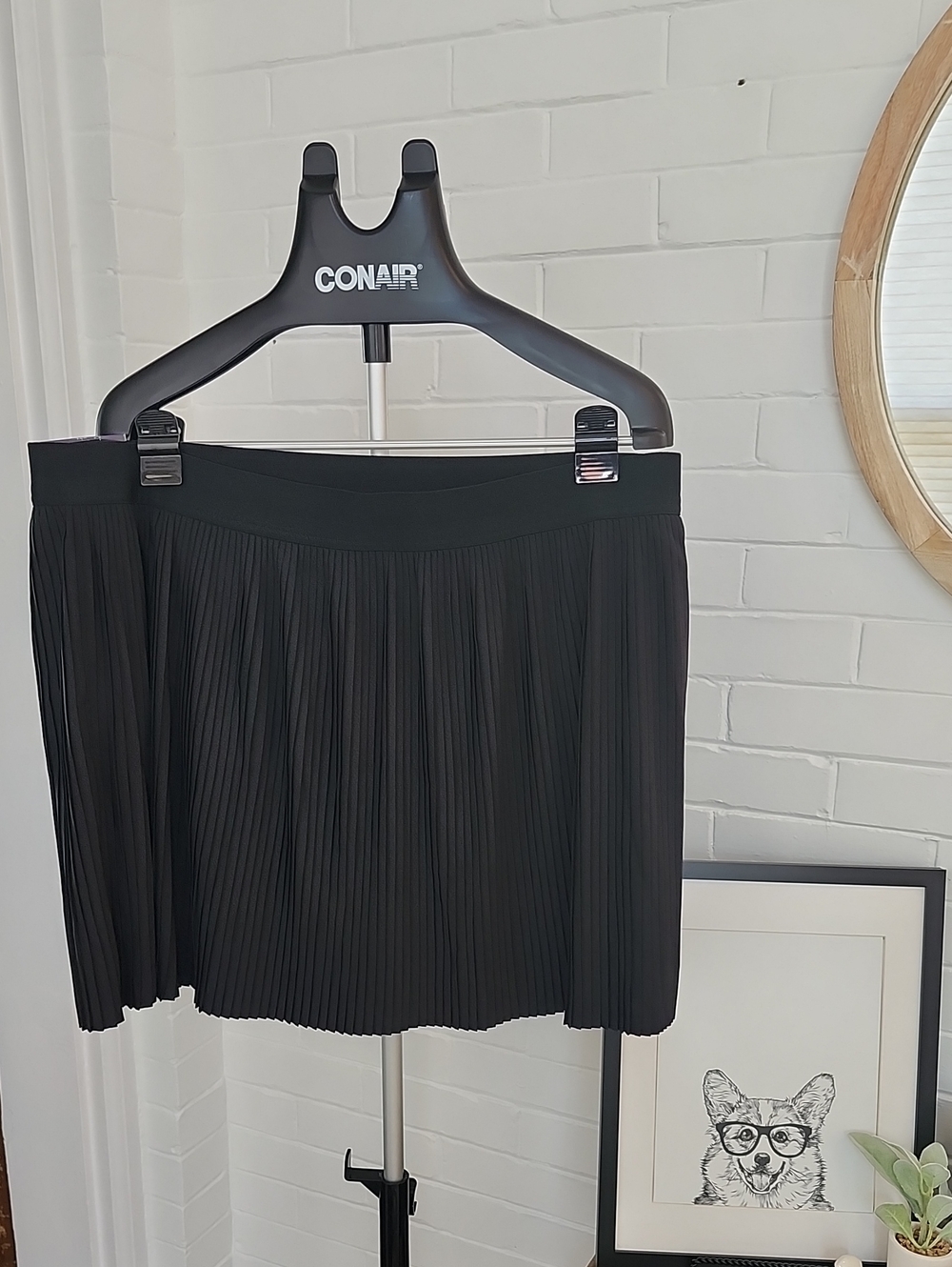 GAP Black Pleated Skort, Xxl